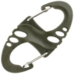 M-Tac S-Hook Double-ended Clip Hook 50mm Olive (SHKCRBNR-OD)