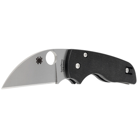 Spyderco Lil' Native Black G10, Satin CPM S30V by Eric Glesser (C230GPWC)
