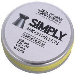 Śrut JSB Match Simply 4.50 mm, 0.520 g, 500 szt. (001245-500)