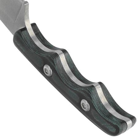 Nóż na szyję Tecnocut TCN3417 Neck Knife - Green Micarta, Satin 440
