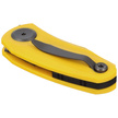 Bestech Knife Tulip Yellow G10, Grey Titanized 14C28N by Ostap Hel (BG38F)