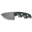 Tecnocut TCN3417 Neck Knife - Green Micarta, Satin 440