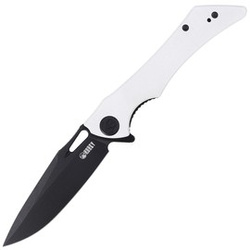 Nóż składany Kubey Raven KB245F Ivory G10, Dark Stonewashed AUS-10 by Jelly Jerry