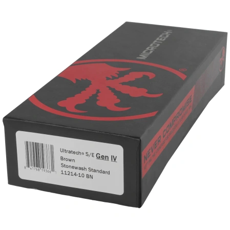 Microtech Ultratech Gen IV S/E OTF Knife Brown Aluminum, Stonewashed M390MK by Tony Marfione (11214-10BN)