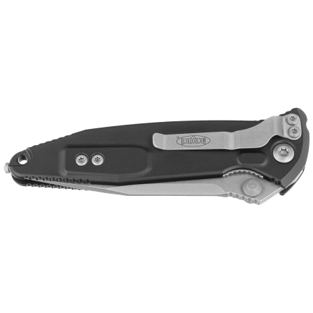 Nóż składany Microtech Socom Elite S/E-M Black Aluminum, Apocaliptic M390 by Tony Marfione (160-10AP)