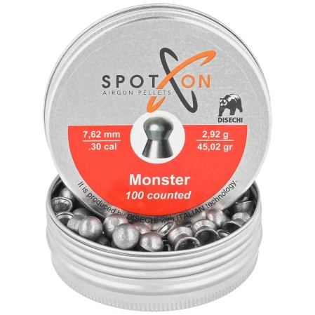 Śrut Spoton Monster 7.62 mm, 100 szt. 2.92g/45.02gr