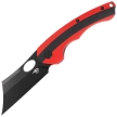 Bestech Knife Skirmish Red /  Black G10, Black Stonewashed D2 (BG44D)
