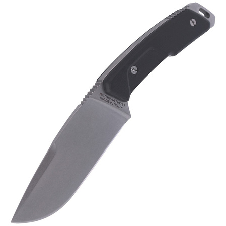 Extrema Ratio Sethlans Black G10, Stone Washed N690 by Daniele Dal Canto (04.1000.0463/SW/DW)