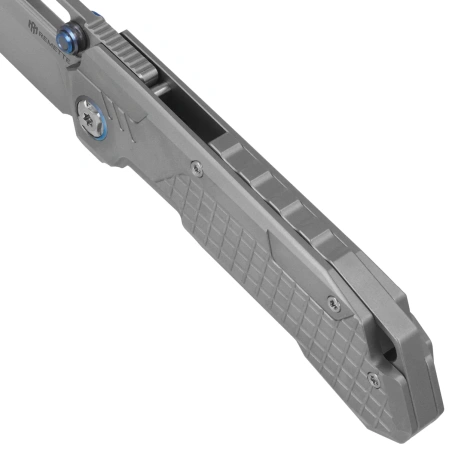 Remette RT-Cool Leopard Knife Gray Titanium, Pearlescent M390 (RTKS-T)