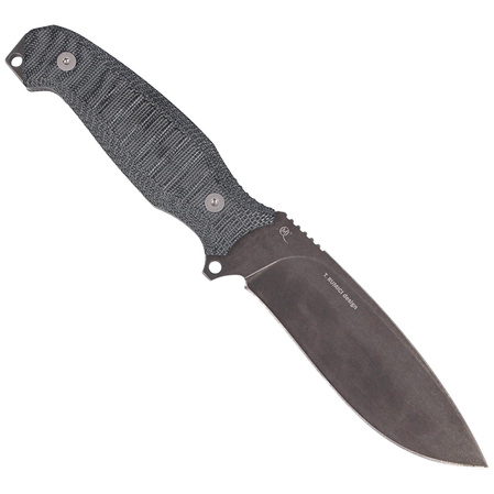 Viper Knife Golia Evolution Black Canvas Micarta, DSW by Rumici (VT4003ECB)