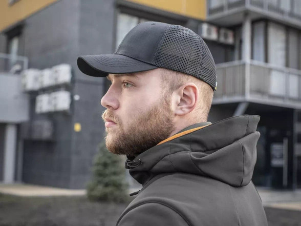 Czapka z daszkiem M-Tac Mesh Flex Rip-Stop, Black (40569002)