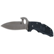 Spyderco Endura 4 FRN Grey Emerson Opener PlainEdge Knife (C10PGYW)