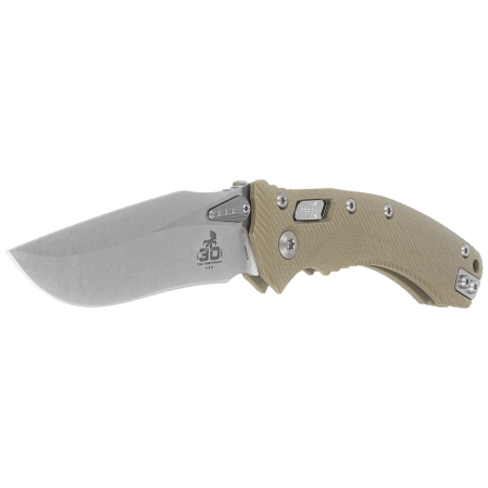 Nóż składany Microtech Amphibian Ram-Lok S/E 30th Anniversary Fluted OD Green G10, Stonewashed M390MK by Tony Marfione (137RL-10FLGTOD30)