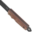 Za-Pas Knives Urban Tactic Brown Micarta, Black Cerakote O2 (UT-CE-M-BR)
