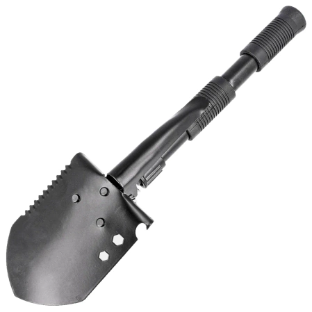 Martinez Albainox Survival Shovel-Pick, Black Stainless Steel (33794)