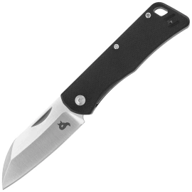 BlackFox Teeny Knife Black G10, Satin D2 (BF-785 G10)