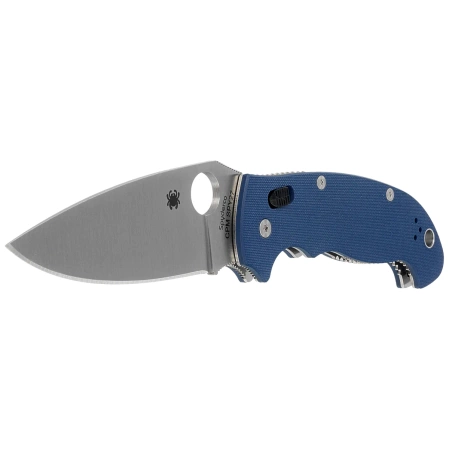 Nóż składany Spyderco Manix 2 XL Cobalt Blue, Satin CPM SPY27 by Eric Glesser (C95GPCBL2)