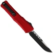 Microtech Combat Troodon Gen III S/E OTF Knife Merlot Aluminum, Black M390MK by Tony Marfione (1143-1MR)