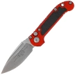 Microtech LUDT Gen III S/E Automatic Knife Red Aluminum, Apocalyptic M390MK by Tony Marfione (1135-10APRD)