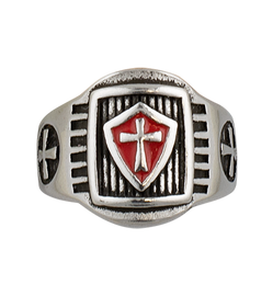 Tole 10 Imperial Templar Shield Ring Ø19 (09981-19)
