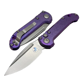 Nóż automatyczny Microtech LUDT Gen III S/E Marfione Select Purple Titanium, Stonewashed M390MK by Tony Marfione (1135-10MS9)