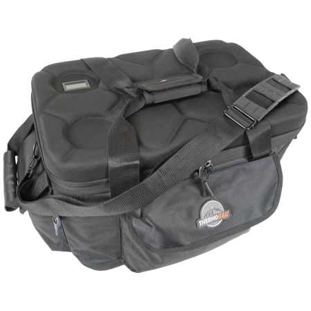 Pojemnik termiczny z termometrem Thermobag Picnic Bag With Pockets Black