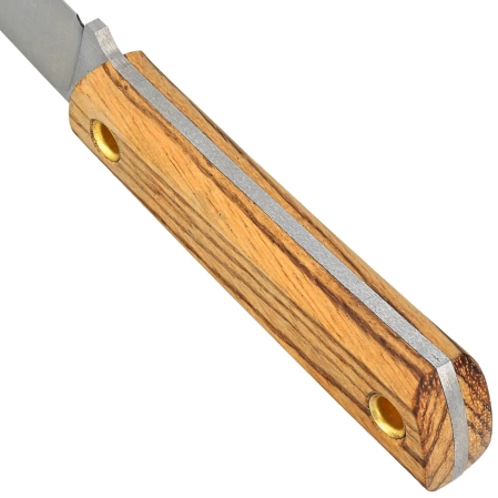 Nóż Za-Pas EC95 Zebra Wood, Satin D2 (EC95-W-ZW)