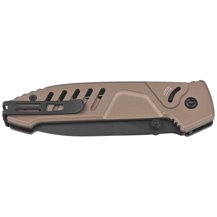Extrema Ratio MF1 EVO SP Knife Tactical Mud Aluminum, Black MIL-C N690 (04.1000.0233/BLK/TM)