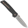 Fox Original Gangster Black Micarta, Satin MagnaCut by Bob Terzuola Knife (FX-ATC-OG01 LMB)