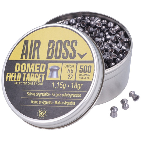 Apolo Air Boss Domed Field Target AirGun Pellets .22/5.52 mm, 500 psc 1.15g/18.0gr (30205-2)