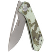 Kubey Thalia Knife Camo G10, Beadblasted D2 (KU331I)