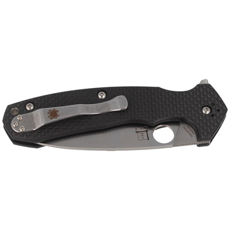 Spyderco Amalgam Carbon Fiber / G-10 PlainEdge Knife (C234CFP)