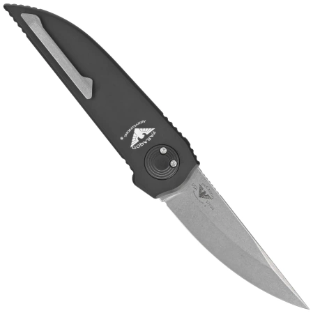 Nóż grawitacyjny Paragon Phoenix Black Aluminium, Satin CPM S35VN (PHOENIX-CB-S)