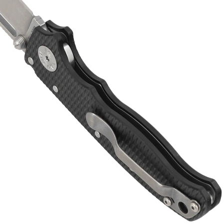 Nóż składany Demko AD20.5 Clip Point Black G10, Stonewashed CPM S35VN by Andrew Demko (205-S35-CPB)