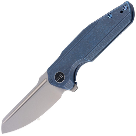 WE Knife StarHawk Blue Titanium, Silver Bead Blasted CPM 20CV (WE21017-4)