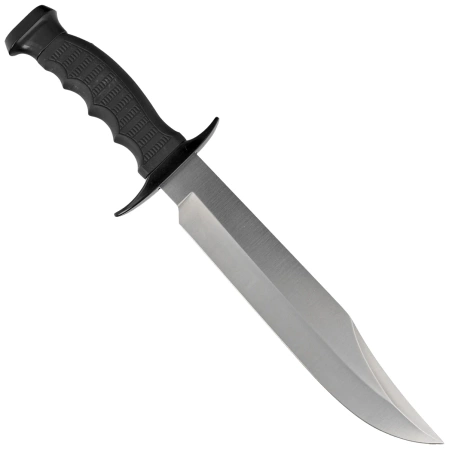 Nóż Muela 95-221 Black Rubber, Satin 420H