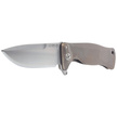 LionSteel SR11 Bronze Titanium, Satin Sleipner by Molletta Knife (SR11 B)