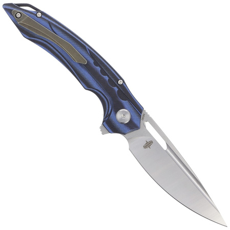 Nóż składany Bestech Ornetta Carbon Fiber / Blue G10, Stonewash / Satin N690 by Kombou (BL02A)