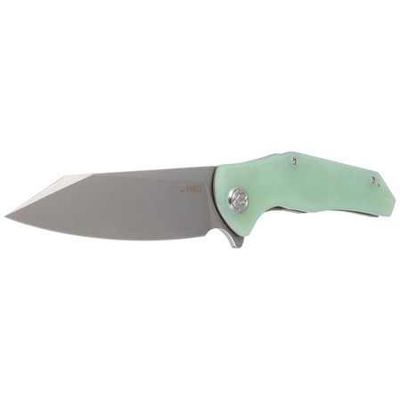 Nóż składany Kubey Flash KU158I Jade G10, Bead Blasted AUS-10