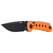 Nóż składany Reate PL-XT Orange G10, Black PVD Nitro-V