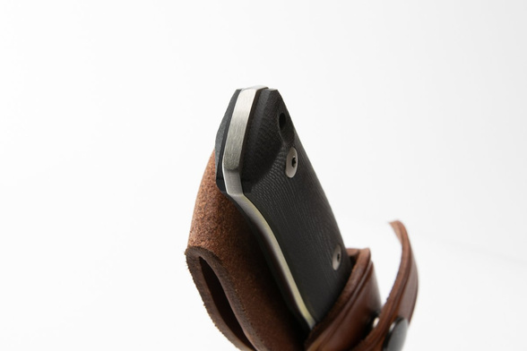 Nóż LionSteel Bushcraft G10 Black, Satin Blade (B35 GBK)