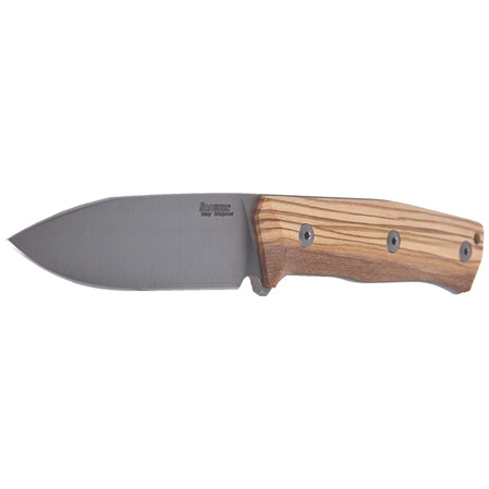 LionSteel Bushcraft Olive Wood / Satin Blade (B35 UL)