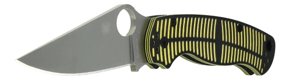 Nóż składany Spyderco Para Military 2 Salt Yellow/Black G10, Satin MagnaCut by Sal, Eric Glesser (C81GBKYLMCP2)