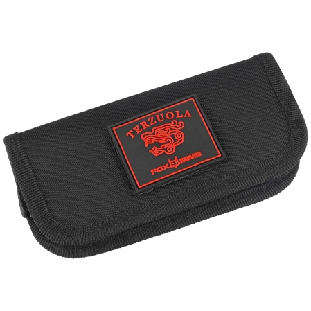 Fox Original Gangster LE No 336/350 Dark Matter Fat Carbon, Satin Elmax by Bob Terzuola Knife (FX-ATC-OG01 CFMC)