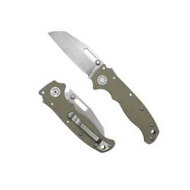 Nóż składany Demko AD20.5 Shark Foot Coyote Tan G10, Stonewashed CPM 3V by Andrew Demko (205-3V-CTSF)