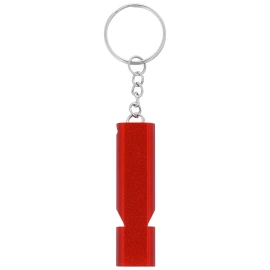 Barbaric Whistle Key-ring Red Aluminum (16215-RD)