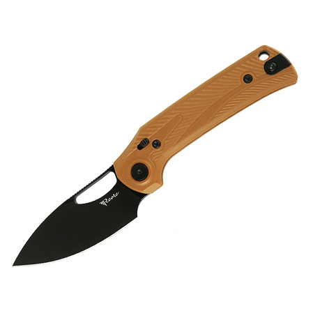Nóż składany Reate PL-XE Tan G10, Black PVD Nitro-V (PL-XE-TANG10.PVD)