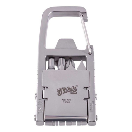 Herbertz CJH Mini MultiTool Grey Stainless, Satin 420 (55065)