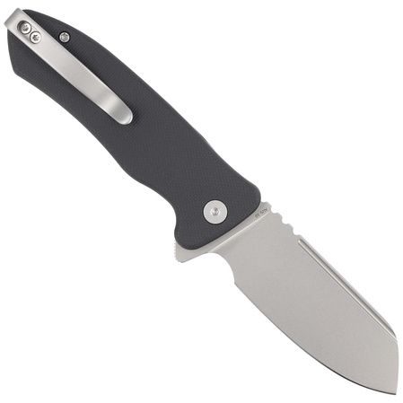 Kubey Creon Knife Black G10, Beadblasted AUS-10 (KU336E)