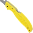 Nóż składany Spyderco Stretch 2 XL Lightweight Salt Yellow FRN, Satin H-2 by Sal Glesser (C258PYL)